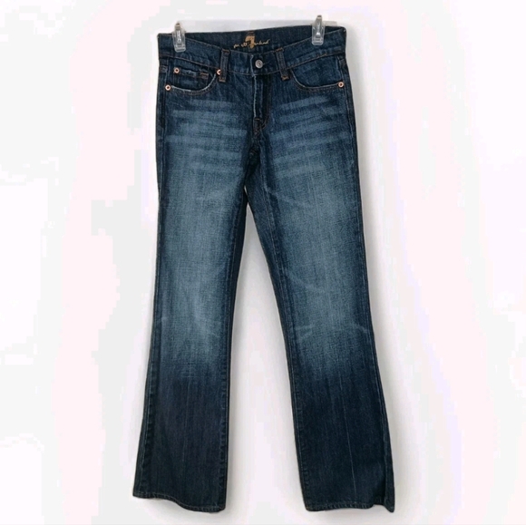 7FAM Vintage Mid Rise Bootcut Jeans - Picture 3 of 16